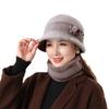 Winter Man Grandma Adds Velvet Warm Wool Hat In Mother Hat Girl Grandma Old Man Cotton Hat Fen