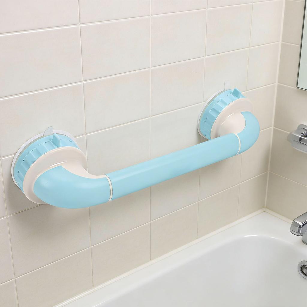 Suction Shower Grab 14.37 Inch Length Hvy Duty Bar Bathtub Grab Bar for Baby Kids