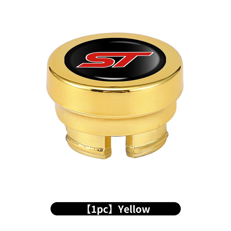 For Ford 1/2PCS Car Logo Cigarette Lighter Dust Plug Button Socket Protective Cover Escort KA Flex Everest KA Expedition Falcon APQ1