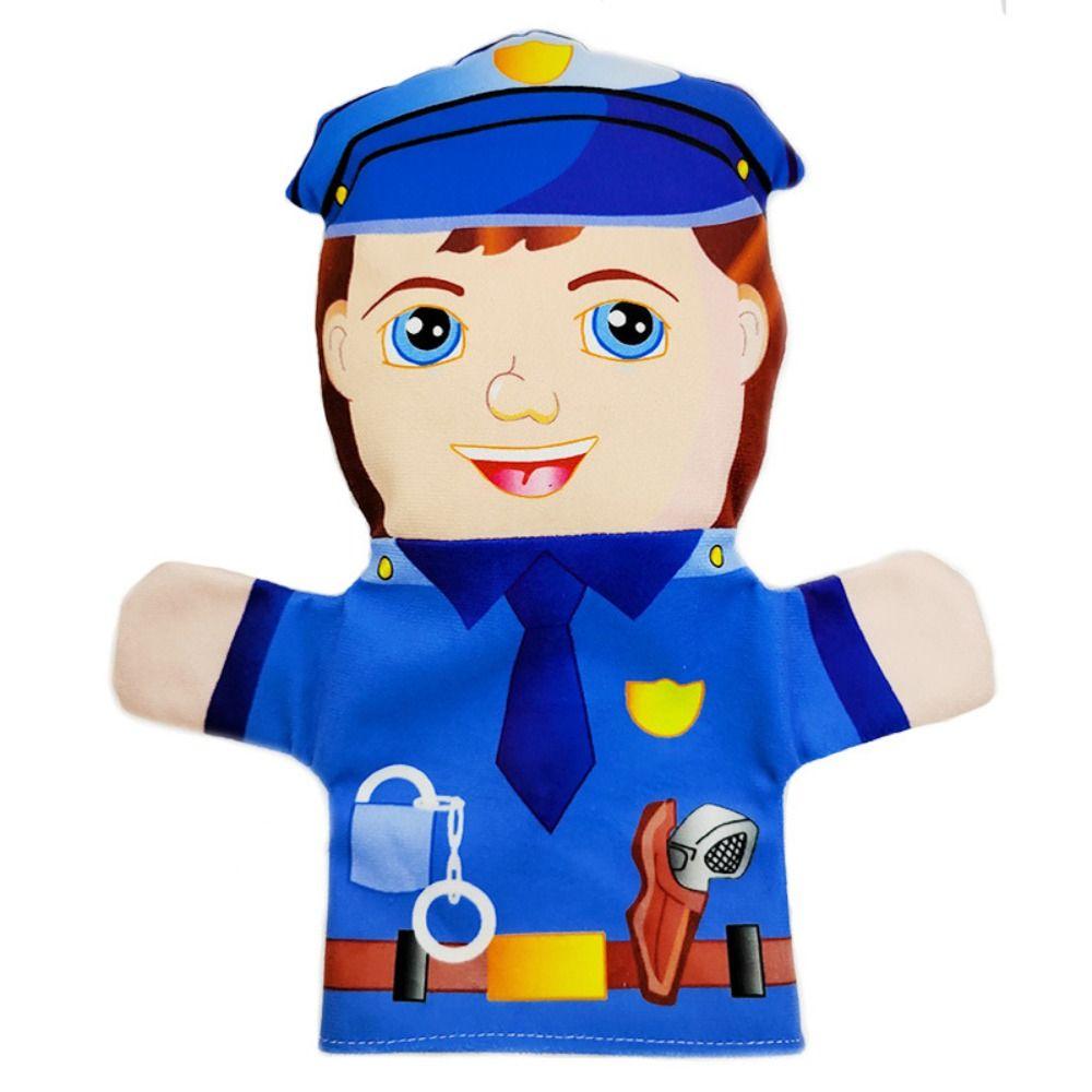 Plush Toy Hand Puppets For Family Members Family Members Cloth Adorable Figures Puppets  Teaching