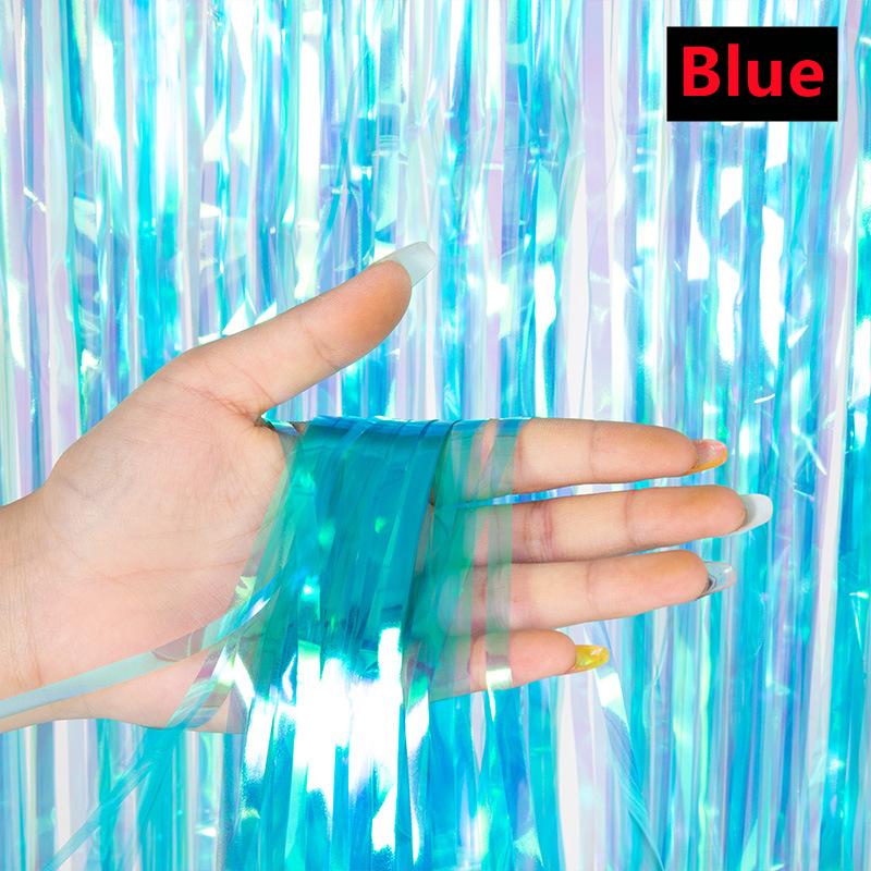 4/2/1Pack Gorgeous Backdrop Curtains Tinsel Fringe Foil Curtain Baby Shower Wedding Birthday Party Decoration Photo Booth Props