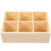 Wooden Marker Holder Multi Slots Storage Tray Marker Pen Organizer Portable Desk Accessories for Office Home Crayon Boxes