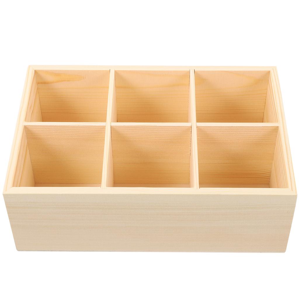 Wooden Marker Holder Multi Slots Storage Tray Marker Pen Organizer Portable Desk Accessories for Office Home Crayon Boxes