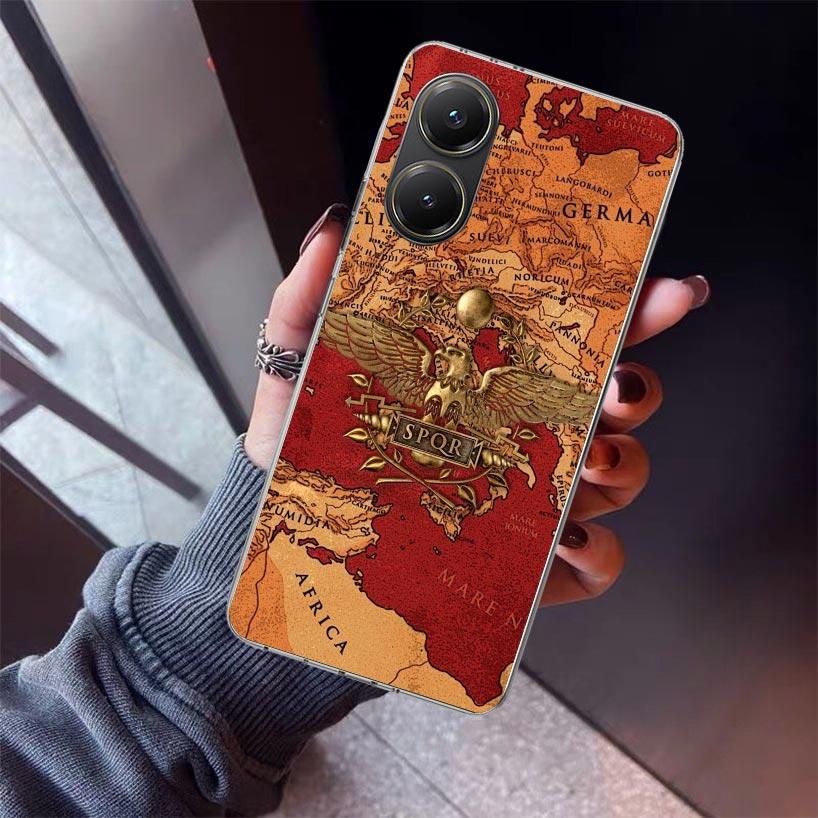 

SPQR Roman Imperial Legionv Phone Case For Xiaomi Poco X7 X6 X5 Pro F7 Ultra Redmi 15C 15 13 13C 12 12C 10 10A 10C 9 9A 9C 9T Sh Xiaomi Poco F7