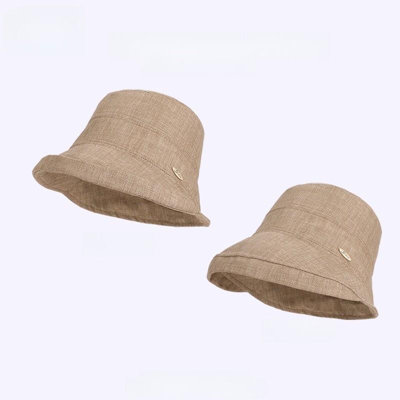 Classic Summer Sun Protection Fisherman Hat With Breathable Polyester For Women