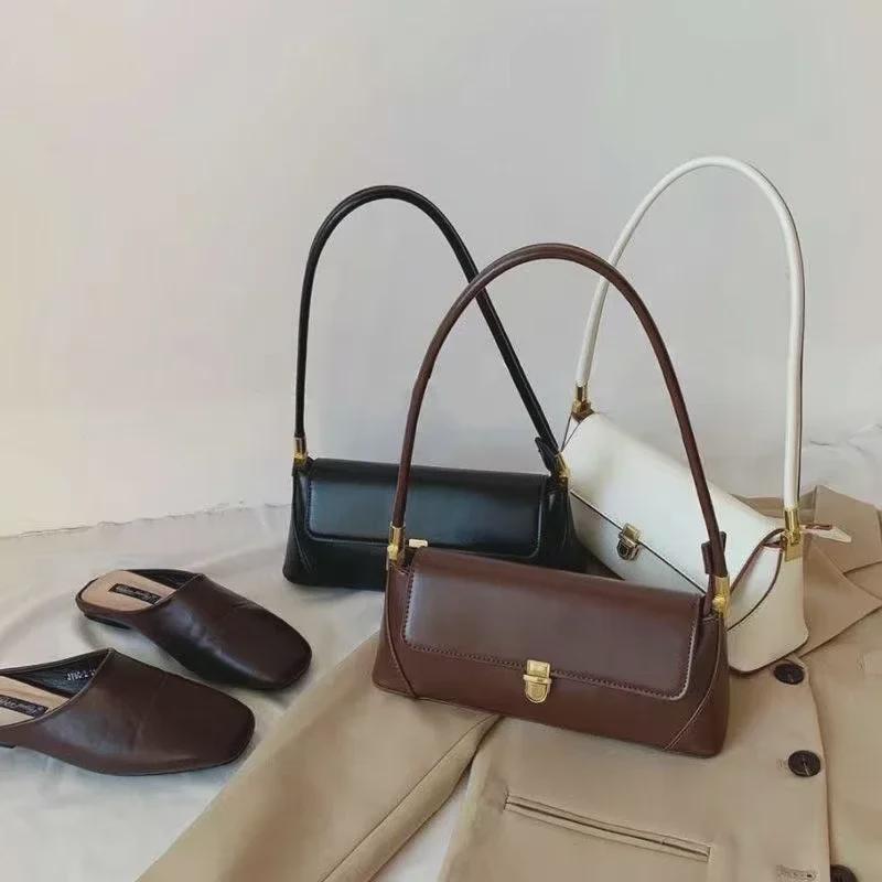 2023 Summer Fashion Women's Versatile Large-Capacity Baguette Shoulder Bag