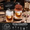 Kit Ahumador de Cócteles con Soplete, Cuchara, Moldes para Hielo en Cubos, Kit de Bebida Old Fashioned con Ahumador de Whiskey Bourbon, Regalos para Hombres