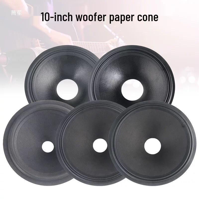 10-inch Woofer Paper Cone with Double/Triple Roll Foam Edge, 50-65mm Core Hole