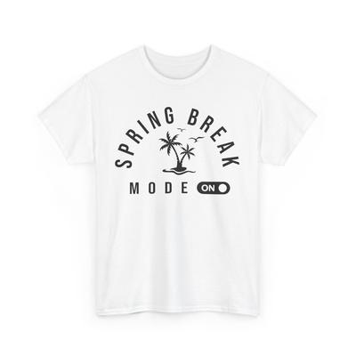 Vibrant Spring T-Shirt | Colorful Blooms SPRING BREAK MODE ON Shirt