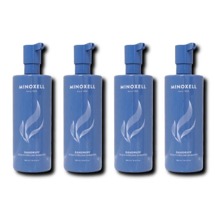 MINOXELL Dandruff Scalp Cooling Shampoo 480ml x 4 (39183575)