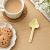 5 Piece Ceramic Measuring Spoons Set with Mushroom Shaped Design for Baking and Kitchen Use Milk Sugar Salt Measurement