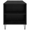 Coffee Table Black Oak Effect 102 x 44.5 x 50 cm