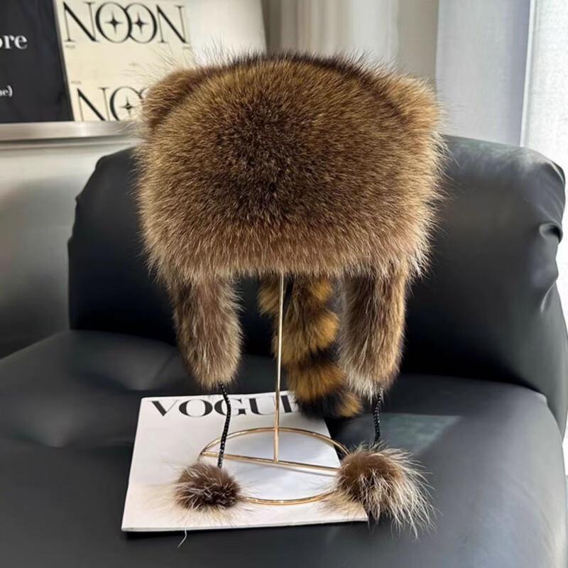 DaiDaiMao Raccoon Winter Hat