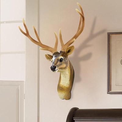 Kreatives Hirschkopf-Wandornament für Wohnzimmer oder Eingangsbereich