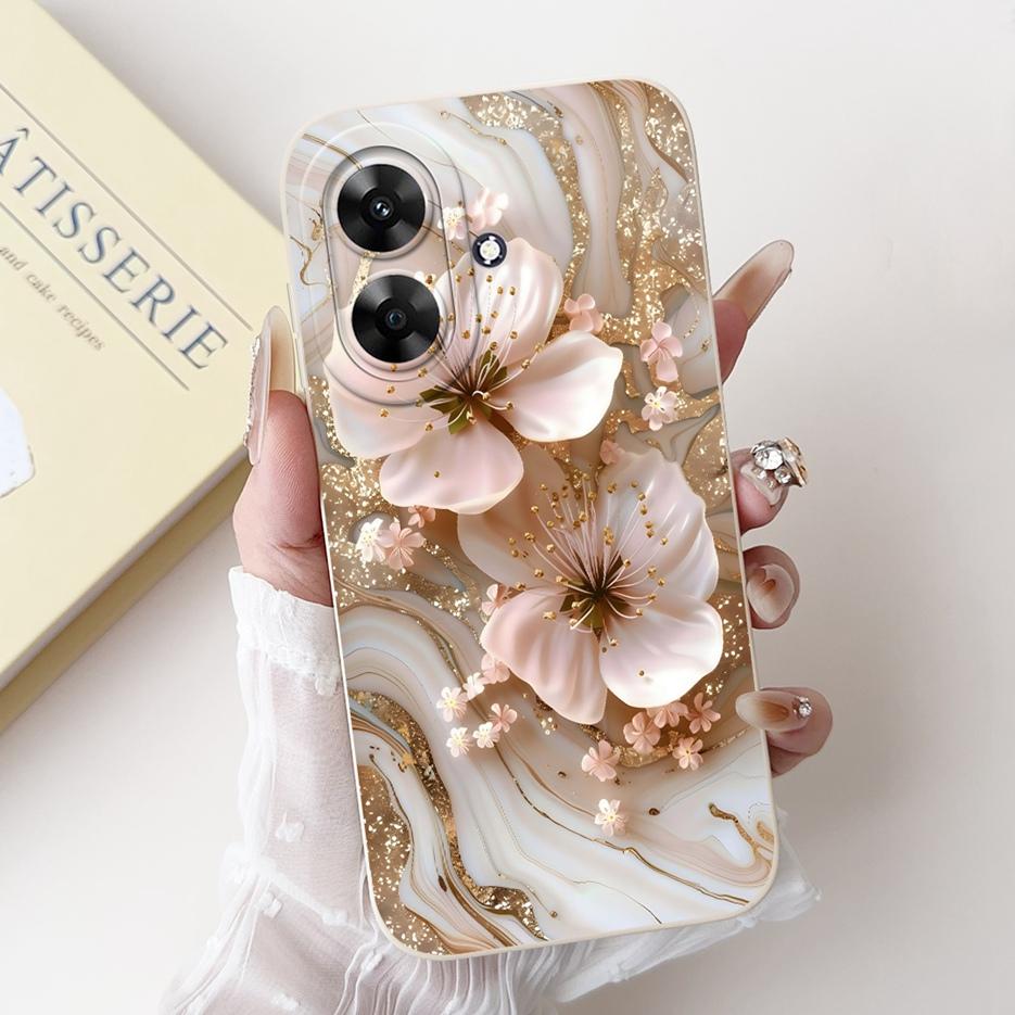 Für Realme Note 60 Hülle RMX3933 Luxus Candy Lackierte Abdeckung Weiche TPU Handyhülle Für Realme Note 60X Note60 Narzo N61 Fundas Coque