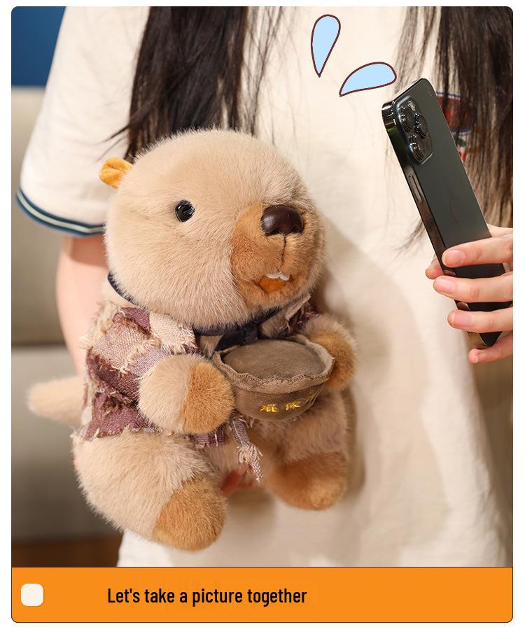Nezha Groundhog Plush Toy: Children's Pillow and Soothing Doll Birthday Gift