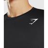 Gymshark Ankunft Langarm T-Shirt Schwarz A2a1h Bbbb