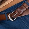 Belt First Layer Cowhide Genuine Leather Versatile Tree Paste Leather Pin Buckle Retro Belt Middle-Aged And Young Men'S Belt