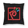 Neo Geo Yin Yang Grayscale Pillowcase Printed Polyester Cushion Cover Decor Snk Game Throw Pillow Case Cover Home Zippered X