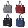 Insulated Lunch Bag Oxford Cloth Thermal Lunch Box Storage Bag Aluminum Foil Lining Handbag for Office School Picnic Food Lunch Storage