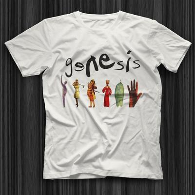 Genesis White Unisex T-Shirt White Short Sleeve All Size S-234XL Unisex T-Shirt