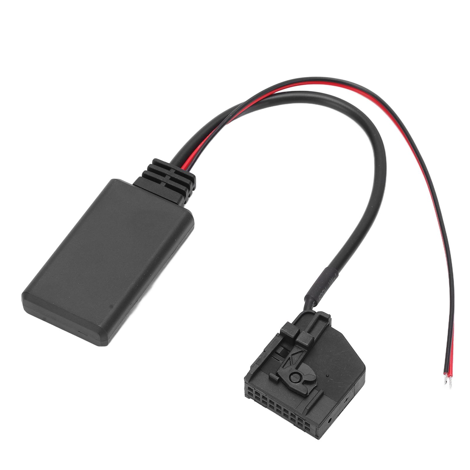 

Bluetooth 5.0 Радио AUX IN Адаптер Аудиокабель Замена для Mercedes Comand 2.0 Без Оригинального ТВ-Тюнера