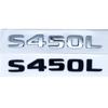Glossy Black Silver S480 S500 S560 S580 S600 ABS Emblem for Mercedes O8 S W222 W223 Car Side Rear Badge Nameplate Logo Sticker YT8