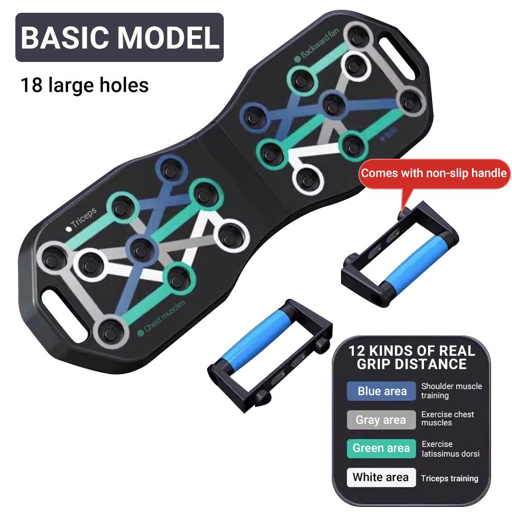 

Доска для пуш-ап, оборудование для спортзала, портативный многофункциональный складной тренажер для пресса и грудной мышцы, домашние упражнения, спортивная планка, фитнес-набор