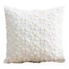 1 PC Christmas Throw Pillow Cover Plush Embroidery Snowflake Christmas Decoration Living Room Embroidered Cartoon Pattern Pillow