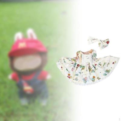 38cm Plüschpuppenkleidung Kleid Kleidung Bequem für Kinder Accessoires Foto-Requisiten