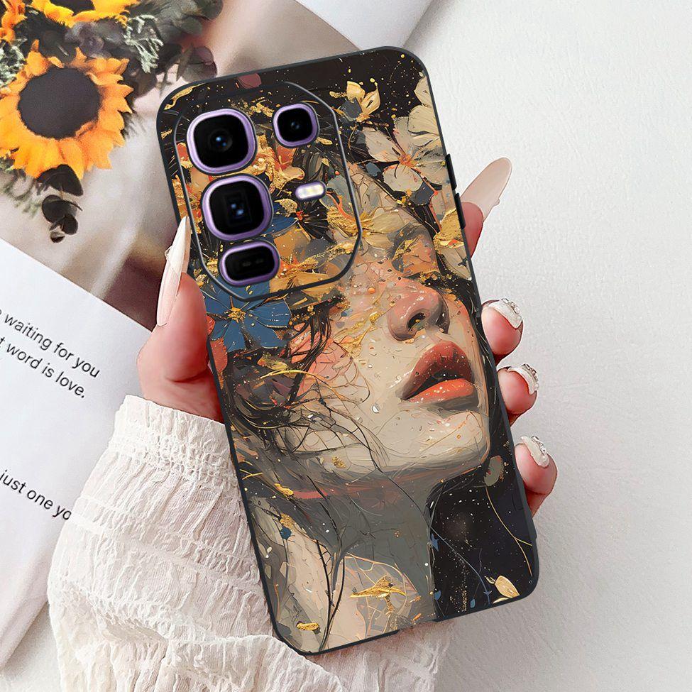For Infinix Note 50 Pro Plus Case Cover X6856 Fashion Luxury Flowers Cute Cartoon Funny Cool Phone Case For Infinix Note 50 Pro+