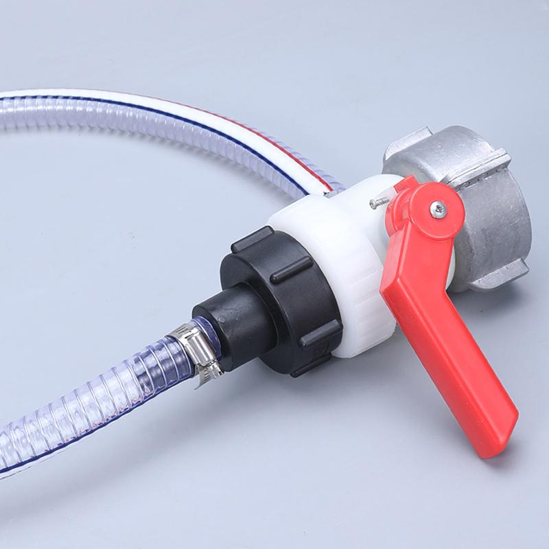 IBC-Adapter S100XS60 auf DN100 Reduzieren S60 IBC-Tankanschlussadapter Tonnenfass-Zubehör Ventiladapter