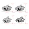 Sewing Rolled Hemmer Foot 3mm-10mm 8 Sizes Wide Rolled Hem Sewing Machine Presser Foot Seam Guide for Sewing Machine