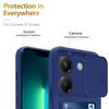 Case For Xiaomi Poco M7 Pro 5g TPU Soft Wallet Case For Poco M7pro 5g Magnet Holder Ring Push Pull Camera Protect Fundas
