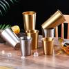 304 Stainless Steel Beer Cup,350/400/500ml Coffee Mug Drop Resistant Outdoor Restaurant Beverage Cups, Bar Wine Accessories Gift