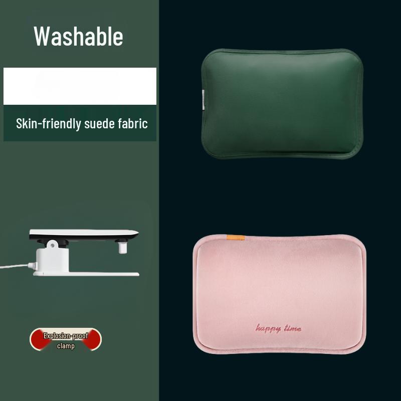 Rechargeable Explosion-Proof Electric Hand Warmer - Plush Cute Design for Women and Babies
