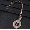 3Pcs Luxury Necklaces Earrings Set Fashion Rhinestone Choker Set Crystal Jewelry Set  Party