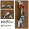1 ks rychloupínací zámek přezka pant toolbox pouzdro 4001/4002/4003 pákový západkový uzávěr push-pull nastavitelný západka