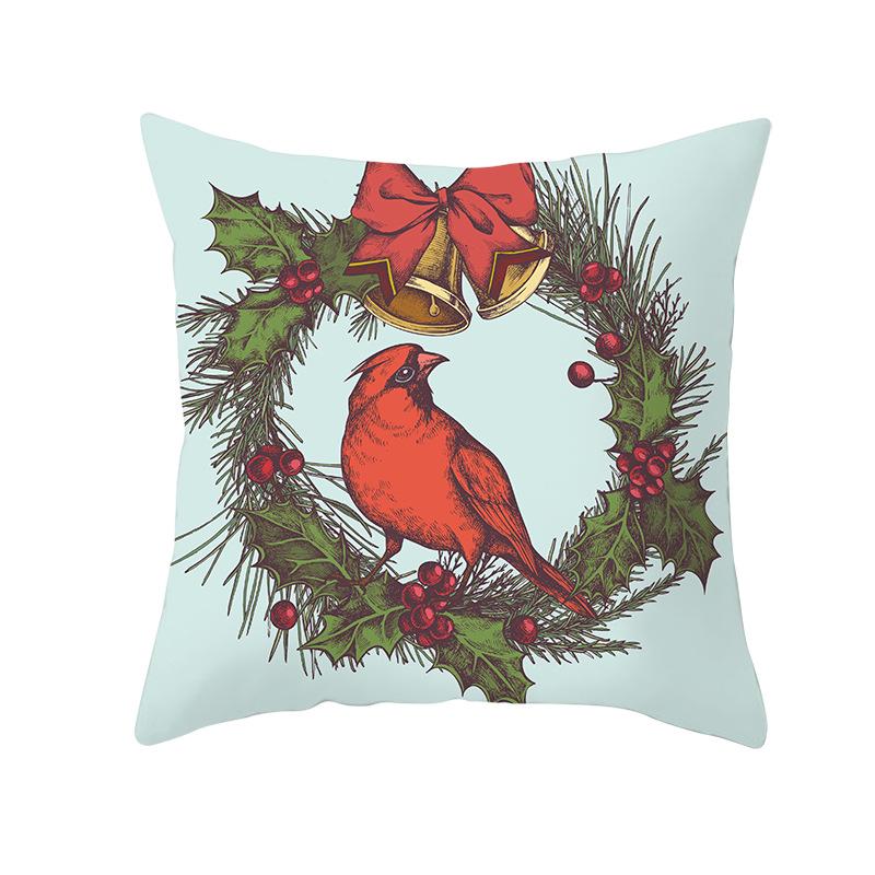 Cartoon Printed Christmas Pillow Cases New Sofa Pillow Cases Home Home Decoration
