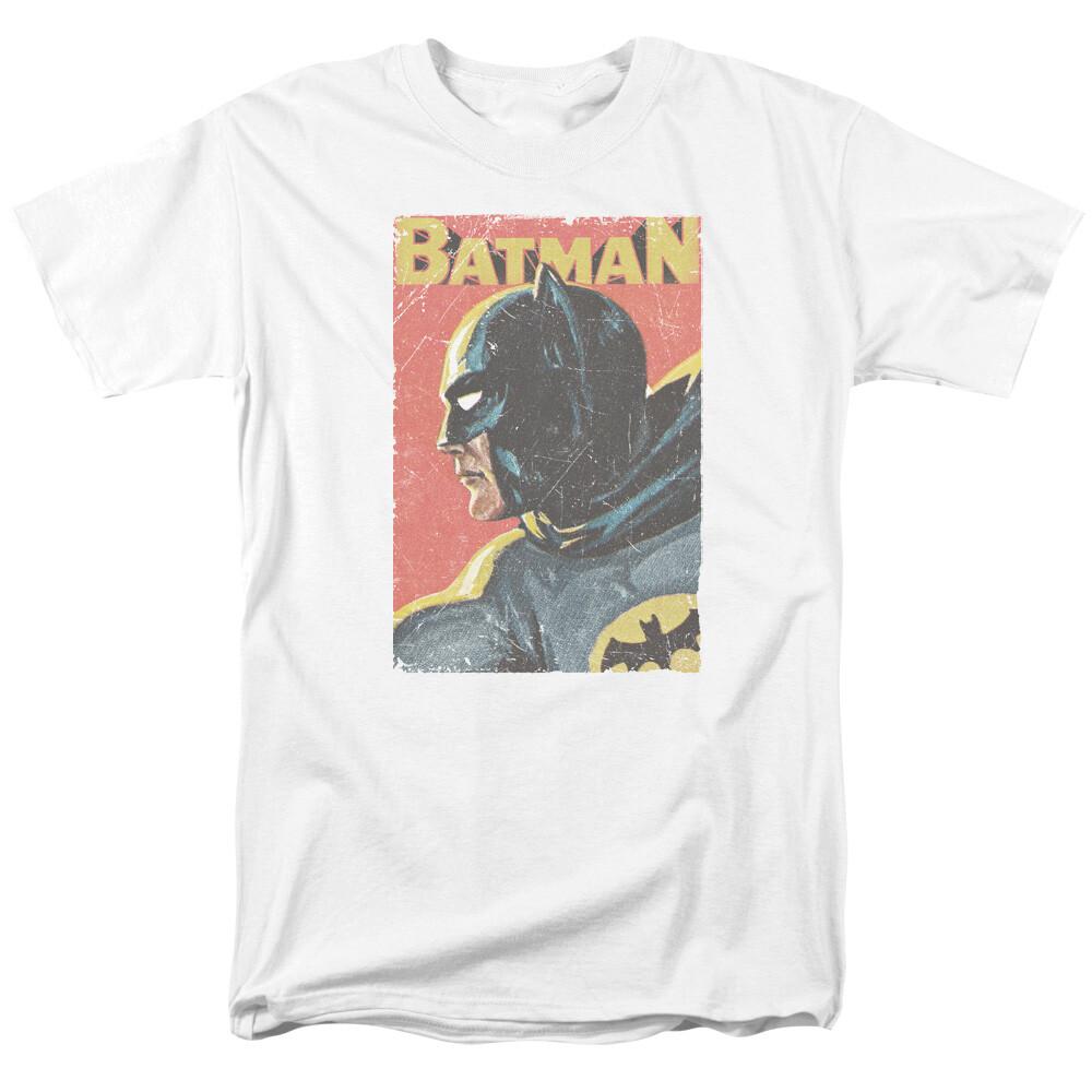 

Classic Batman Vintman T Shirt Mens Licensed Classic TV Merchandise White XXL