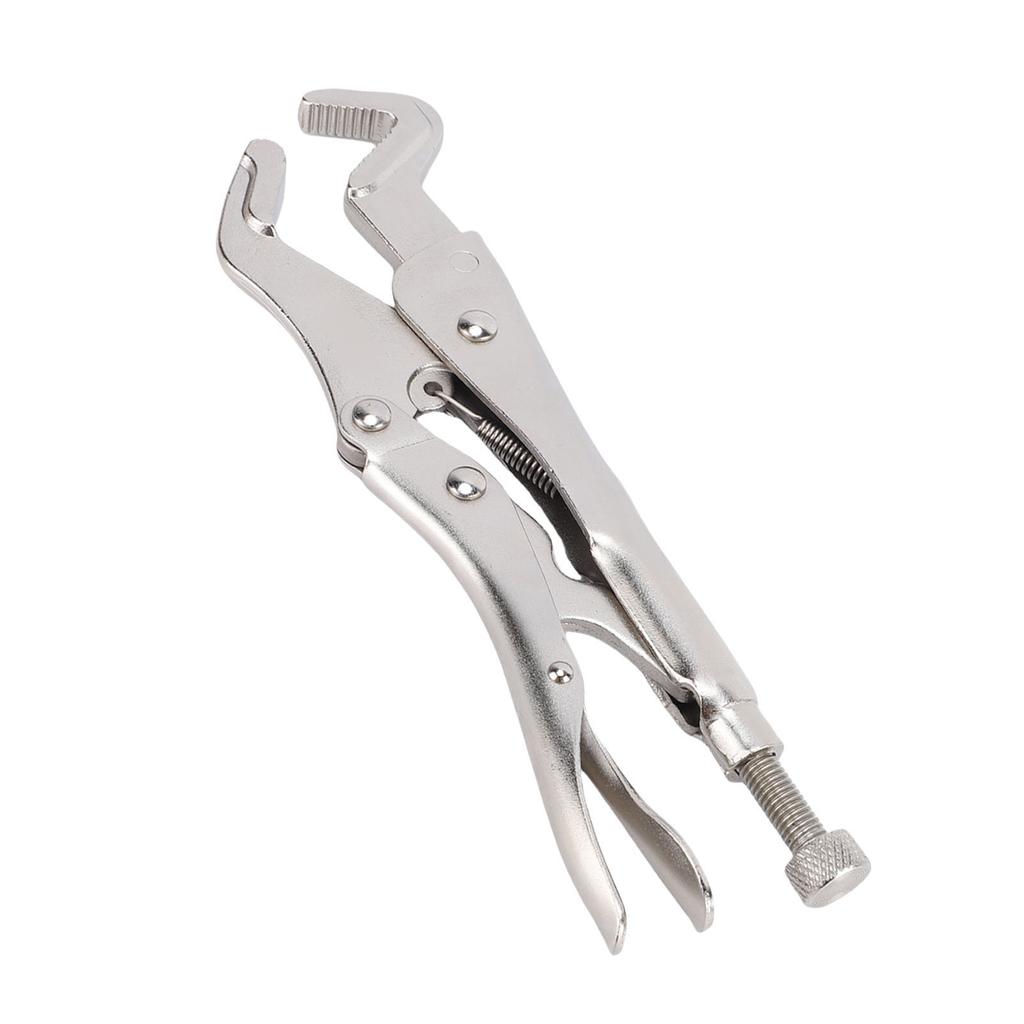 Multipurpose Locking Pliers Curved Jaw Needle Nose Locking Pliers for Welding Woodworking Metal Repair