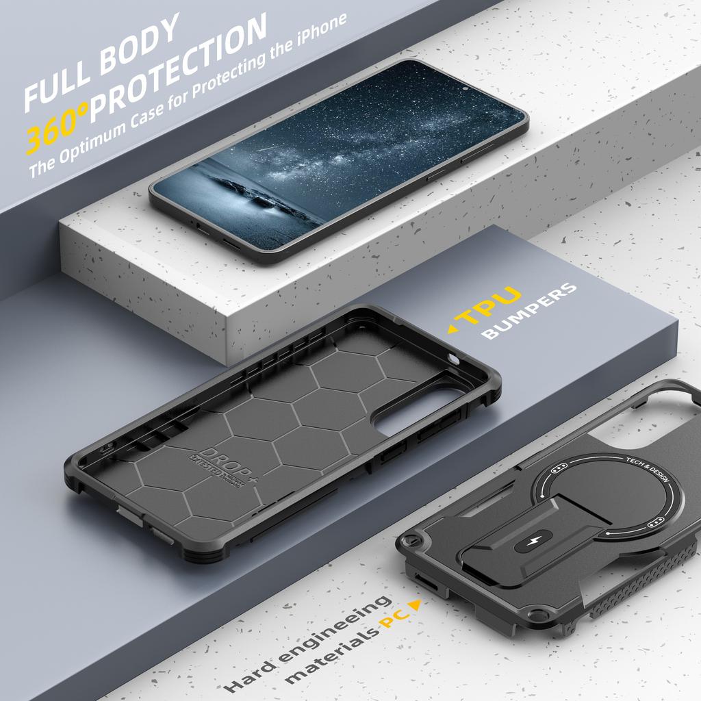 Durable Armor Case Accessories for Samsung Galaxy S25 Edge S24 Ultra Plus A56 A16 5G A36 A26 A55 A35 A15 A54 A14 Srong Cover