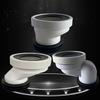 Bathroom Toilet Pipe Connectors Flush Offset Toilet Flange Fitting Change Place Connectors for Tub Waste Drain System