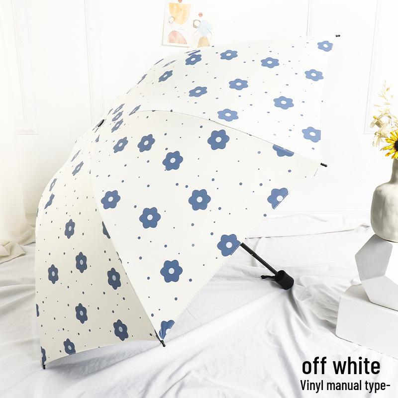 Automatický kreslený slunečník odolný proti UV záření a větru: Velký dvouúčelový slunečník a deštník pro ženy a studenty.