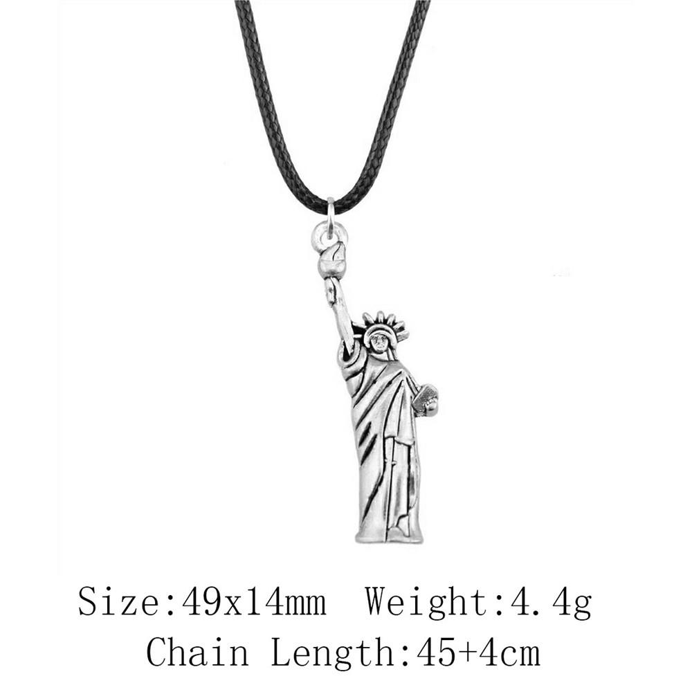 2025 Trend Best Friend Necklace Chief Pharaoh Buddhism Necklace Leather Chain 45cm Audience Necklaces With Pendant