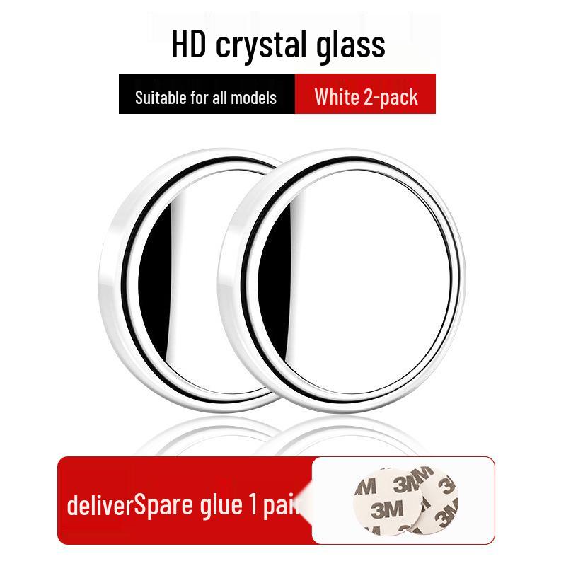 Ultra-Clear 360° Panoramic Blind Spot Mirror with Suction Cup for Cars