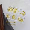 Seashell Starfish Nail Charms 3D Conch Nail Art Decorations Summer Metal Nail Studs Manicure Acrylic Nail Supplies