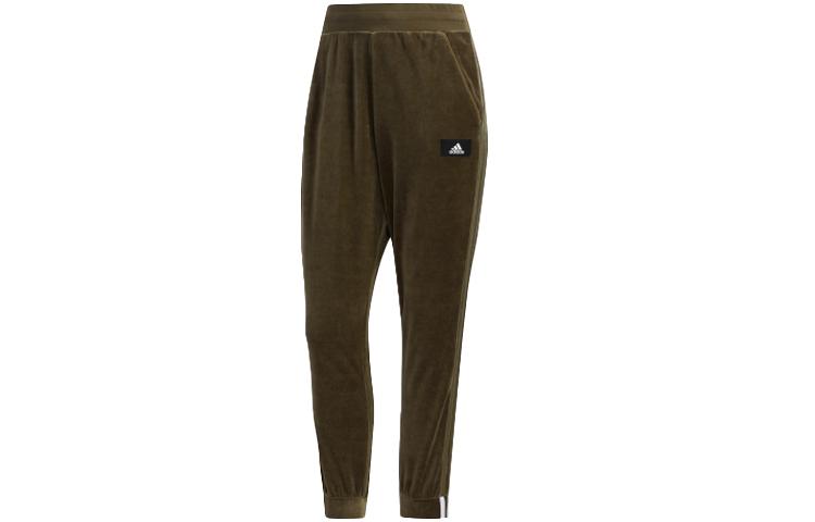 Adidas Knitted Sweatpants Women s Khaki Brown FR5972 S