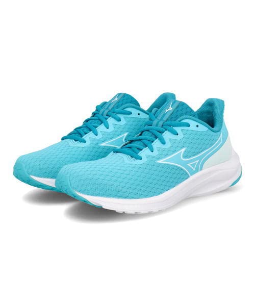 

Mizuno PIONEROAD Lightweight Running Wide K1GA2148 Size 25 Blue Women s Sneakers, 4E, [GF],