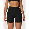 and American Style Brushed Yoga Shorts for Women, High-Waisted, Stretchy, Tight-Fitting, Peach-Lifting Shorts, Running and Fitness Sports Pants
